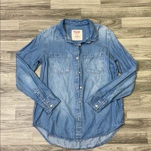 Chambray button up shirt